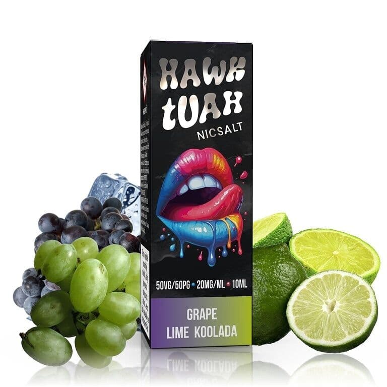Hawk Tuah Salt Grape Lime Koolada Salt e-liquidy - hlavní obrázek
