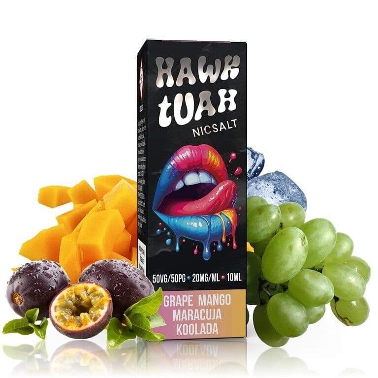 Hawk Tuah Salt Grape Mango Maracuja Koolada Salt e-liquidy - hlavní obrázek