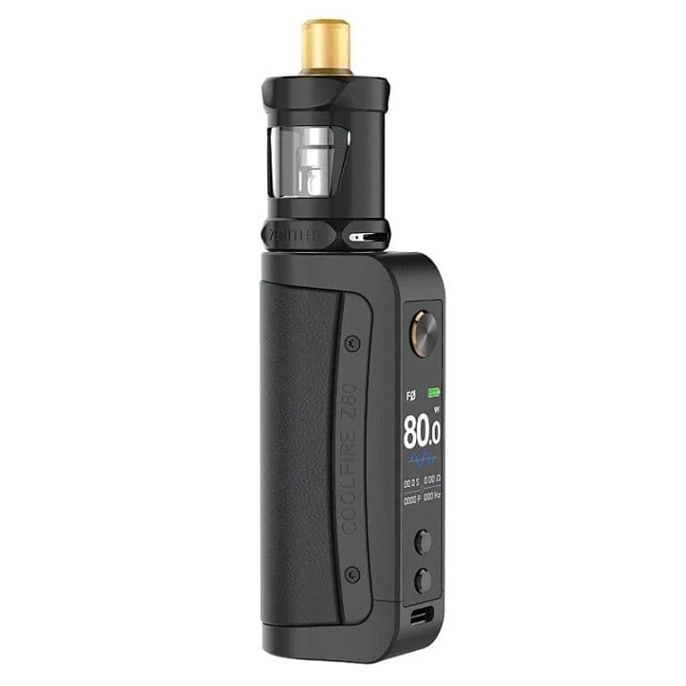 Innokin Coolfire Z80 Full Kit s Zenith II Leather Black Klasické gripy a mody - hlavní obrázek