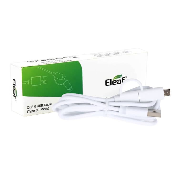 iSmoka Eleaf QC3.0 USB kabel Baterie a nabíječky - hlavní obrázek