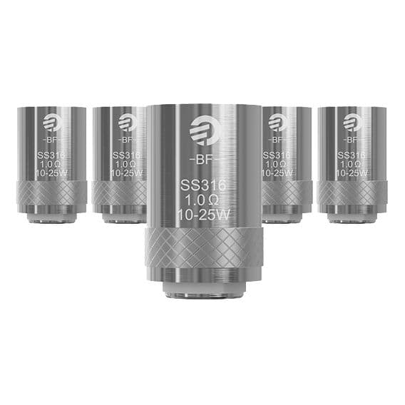 Joyetech BF SS316, 1,0 ohm, žhavící hlava pro eGo AIO, Cubis, 5ks