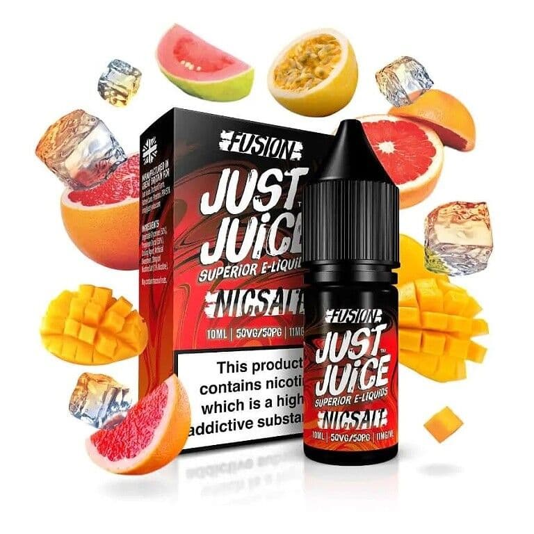 Just Juice Salt E-liquid Fusion Mango & Blood Orange On Ice (Ledové mango & červený pomeranč) Salt e-liquidy - hlavní obrázek