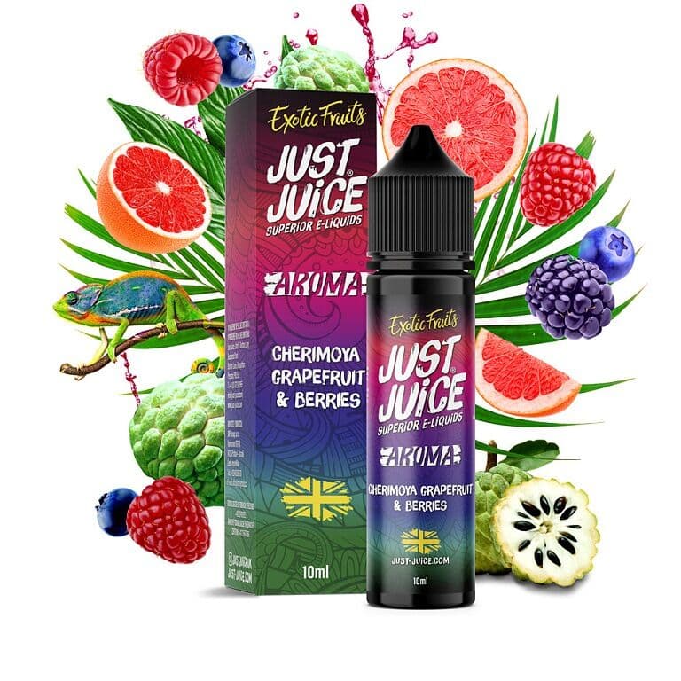 Just Juice Shake & Vape Cherimoya Grapefruit & Berries Příchutě - hlavní obrázek