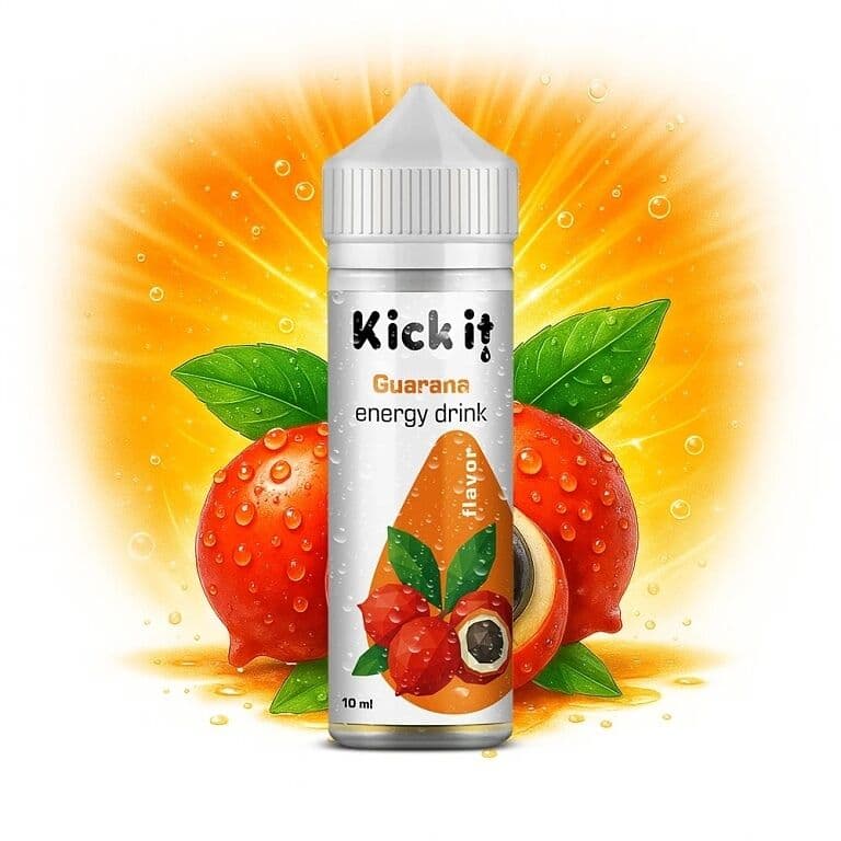 kickit guarana energy drink 10ml