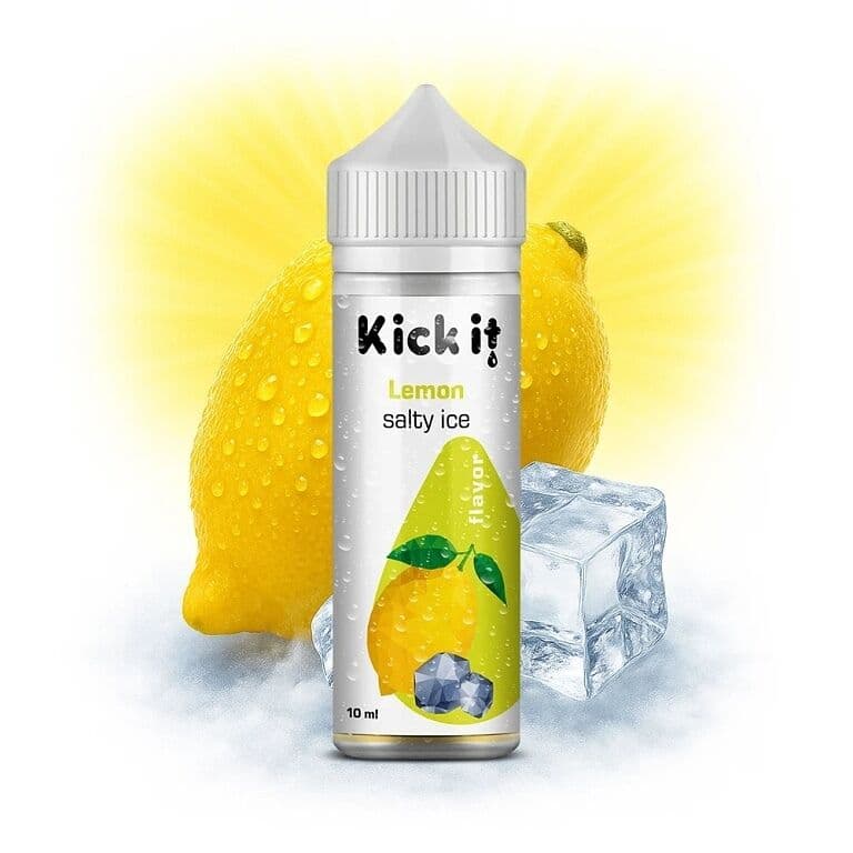 kickit lemon salty ice 10ml