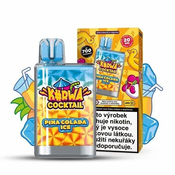 Kurwa Cocktail Pina Colada ICE Elektronické cigarety - hlavní obrázek