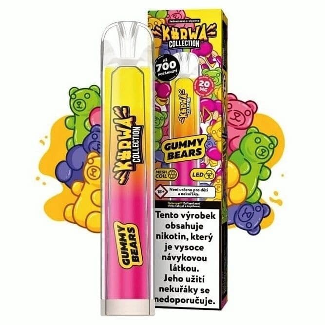 Kurwa Collection Gummy Bears Elektronické cigarety - hlavní obrázek