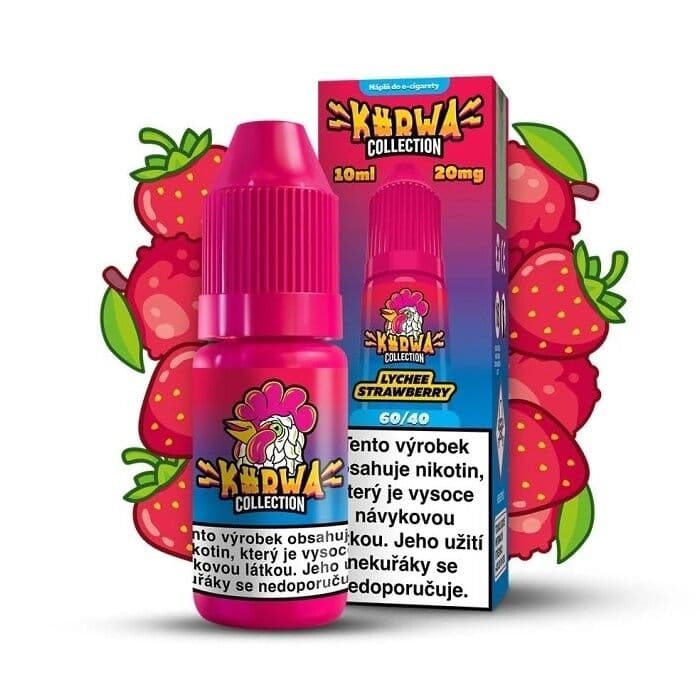 Kurwa Collection Lychee Strawberry Ovocné e-liquidy - hlavní obrázek