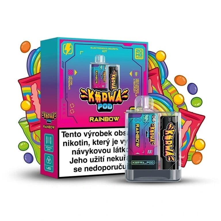 Kurwa Pod Starter Kit Rainbow Elektronické cigarety - hlavní obrázek