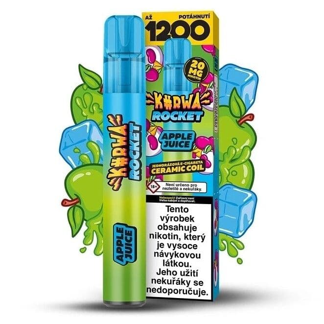 Kurwa Rocket Apple Juice Elektronické cigarety - hlavní obrázek