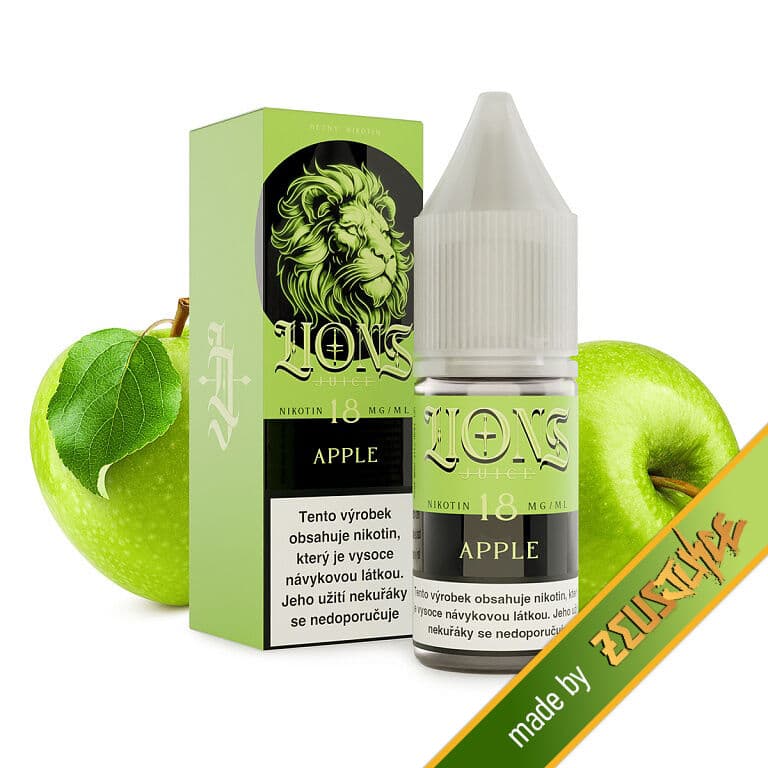 Lions Juice Apple Ovocné e-liquidy - hlavní obrázek