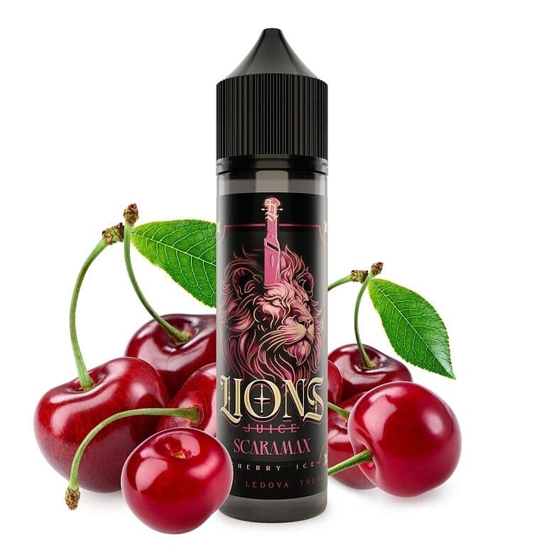 Lions Juice S&V Scaramax (Svěží ledová třešeň) Příchutě - hlavní obrázek