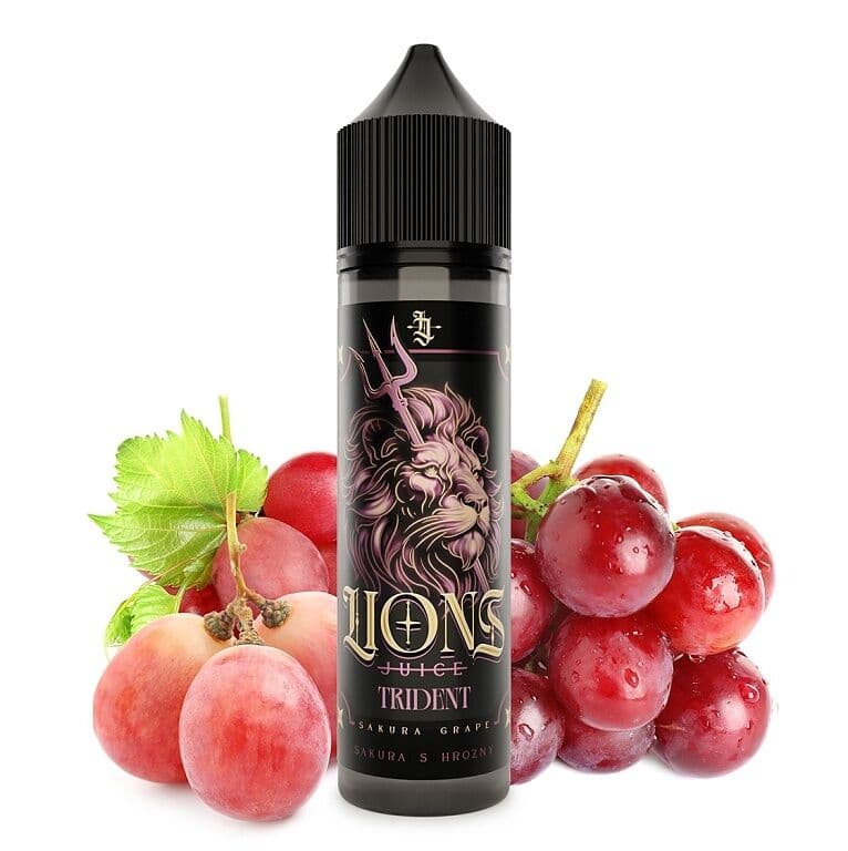 Lions Juice S&V Trident (Hroznové víno s nádechem Sakury) Příchutě - hlavní obrázek
