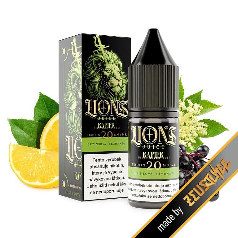 Lions Juice Salt Rapier Salt e-liquidy - hlavní obrázek