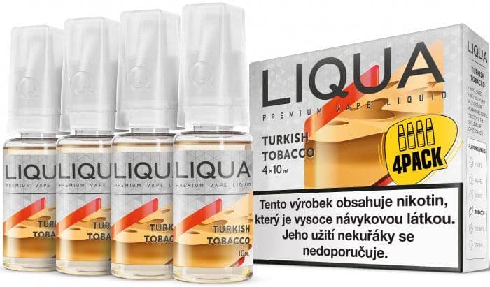 Liquid LIQUA CZ Elements 4Pack Turkish tobacco 4x10ml-6mg (Turecký tabák)
