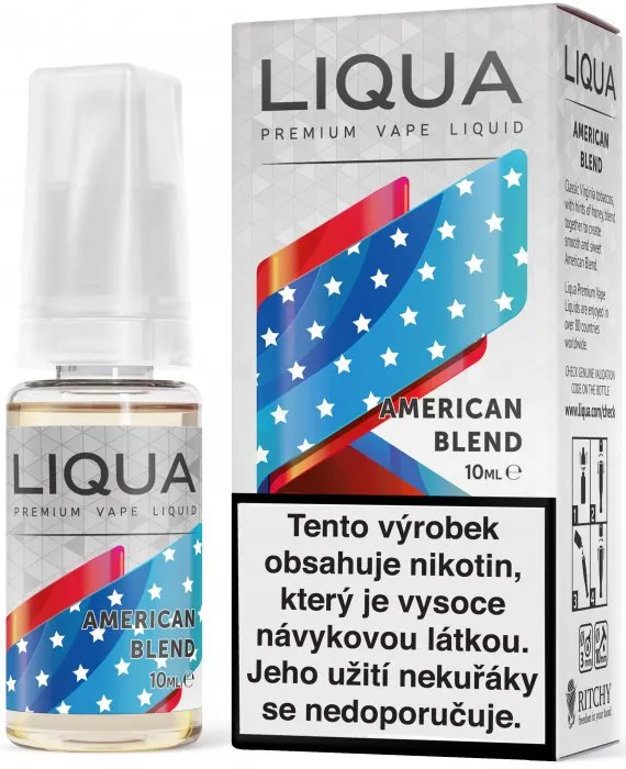 liquid liqua cz elements american blend 10ml americky michany tabak