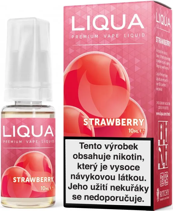 liqua cz elements strawberry 10ml jahoda