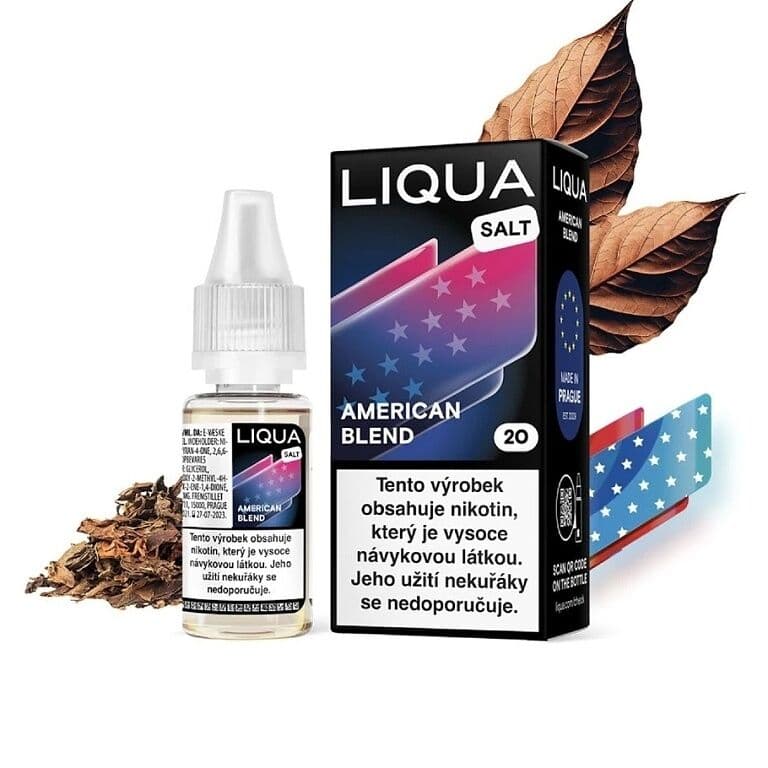Liqua Salt American Blend Salt e-liquidy - hlavní obrázek