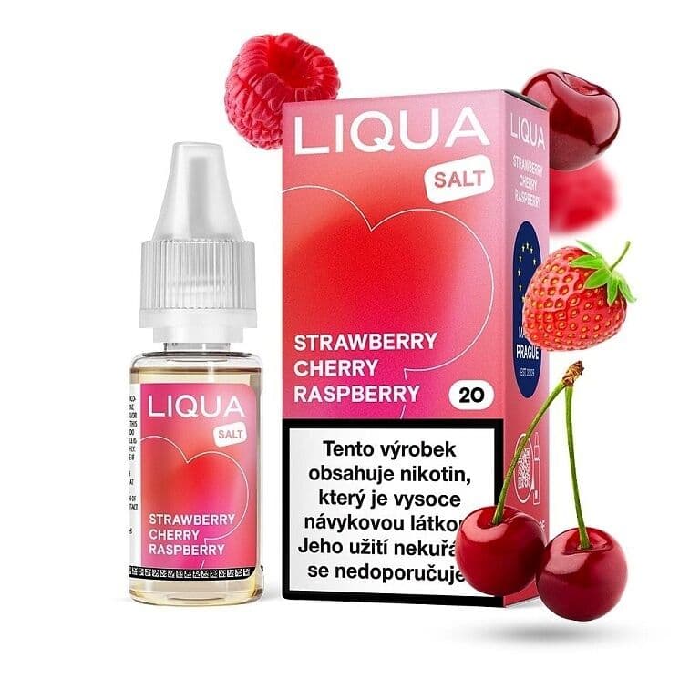 Liqua Salt Strawberry Cherry Raspberry Salt e-liquidy - hlavní obrázek