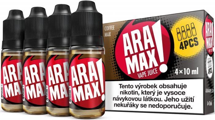 Liquid ARAMAX 4Pack Coffee Max 4x10ml-6mg