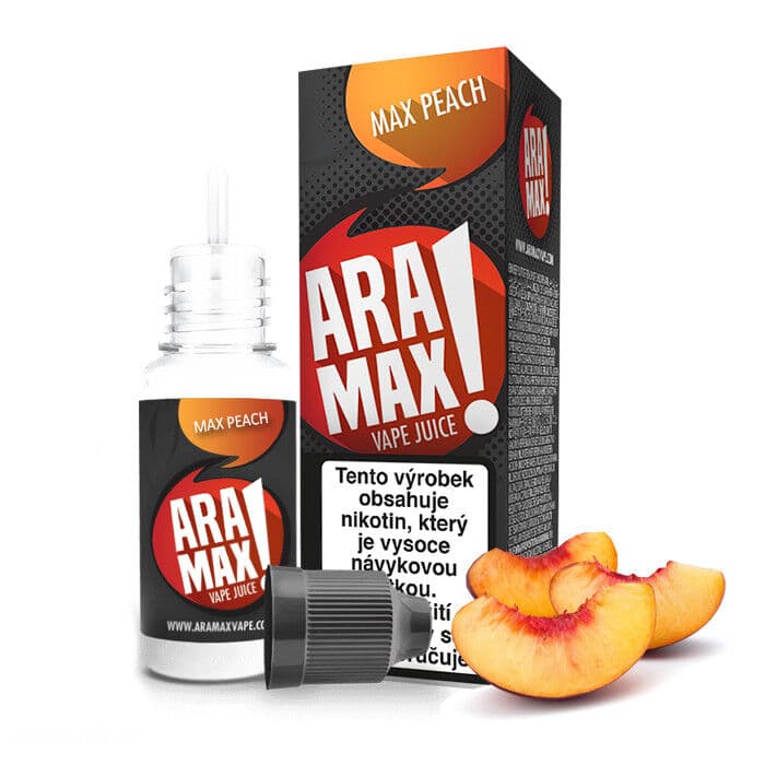 Max Peach - 6mg - 10ml - e-liquid Aramax
