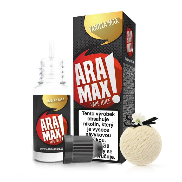 Vanilla Max - 3mg - 10ml - e-liquid Aramax