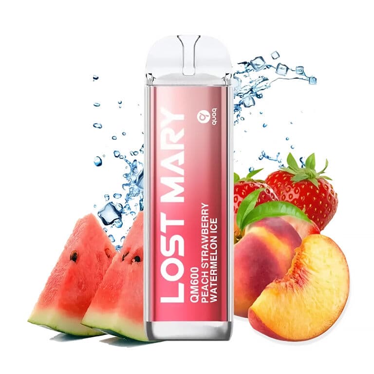 Lost Mary QM600 Peach Strawberry Watermelon ICE Elektronické cigarety - hlavní obrázek