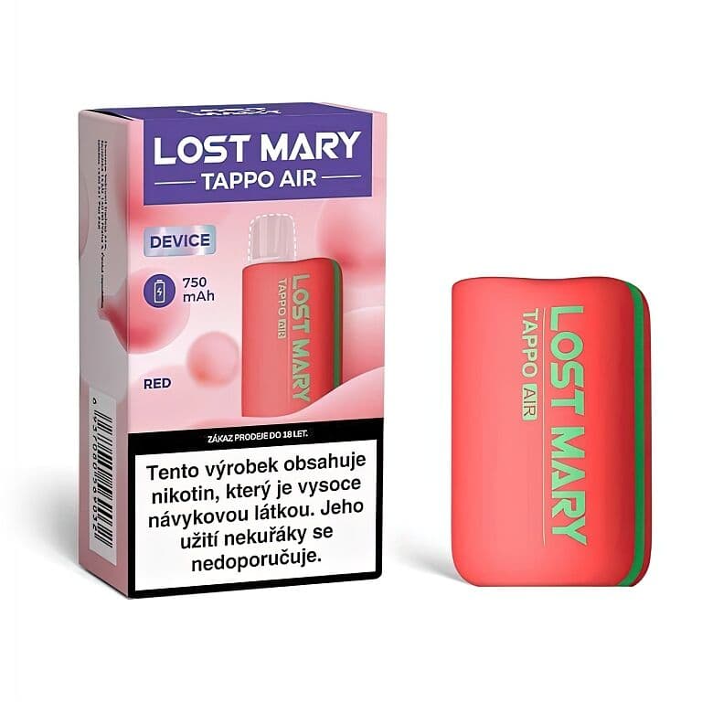 Lost Mary Tappo Air Baterie 750mAh Red Elektronické cigarety - hlavní obrázek