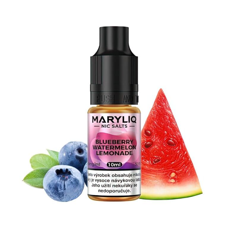 Maryliq Salt e-liquid Blueberry Watermelon Lemonade Salt e-liquidy - hlavní obrázek
