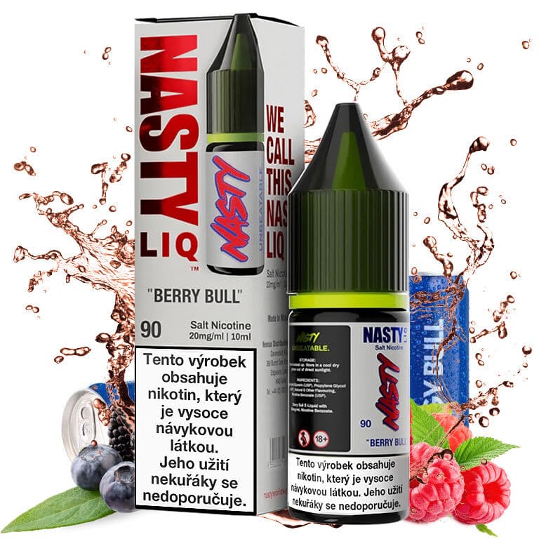 Nasty LIQ Salt e-liquid Berry Bull Salt e-liquidy - hlavní obrázek