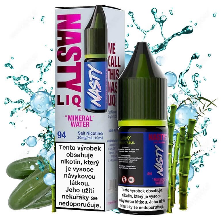 Nasty LIQ Salt e-liquid Mineral Water Salt e-liquidy - hlavní obrázek