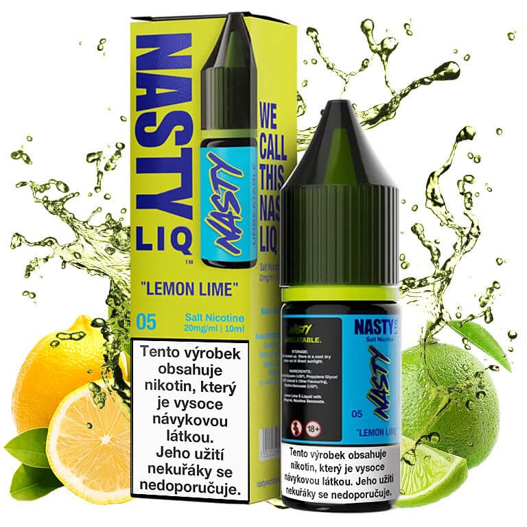 Nasty LIQ Salt Lemon Lime Salt e-liquidy - hlavní obrázek
