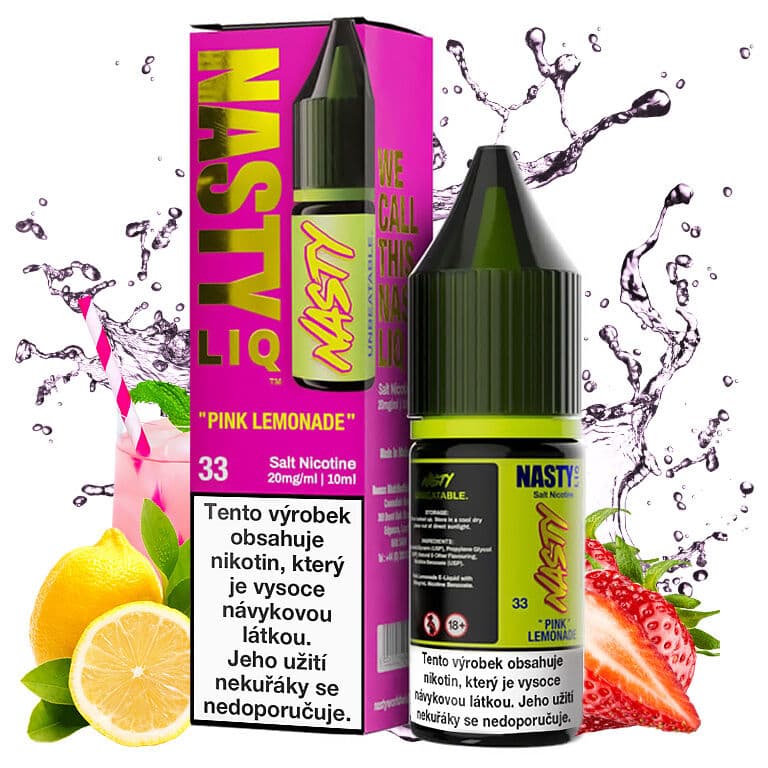 Nasty LIQ Salt Pink Lemonade Salt e-liquidy - hlavní obrázek