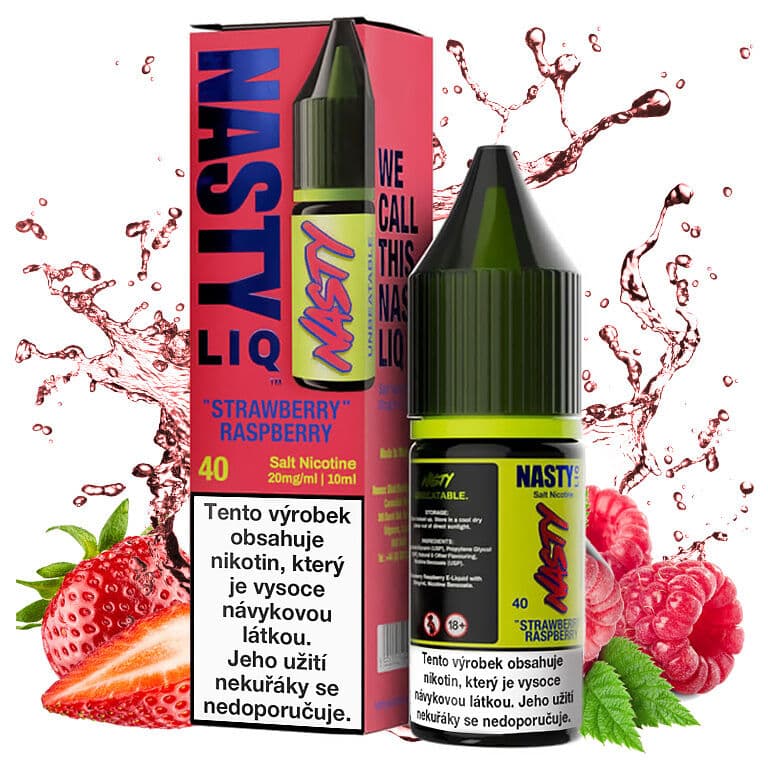 Nasty LIQ Salt Strawberry Raspberry Salt e-liquidy - hlavní obrázek
