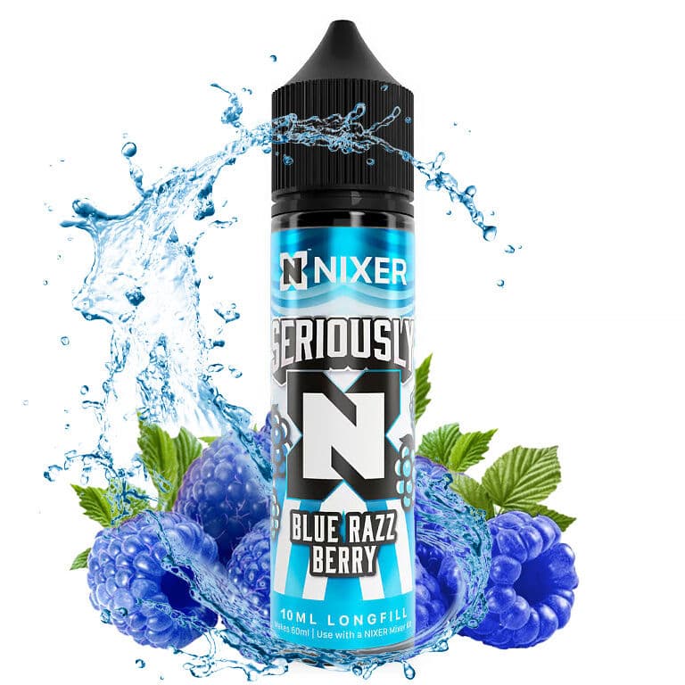 Nixer Seriously S&V Blue Razz Berry Příchutě - hlavní obrázek