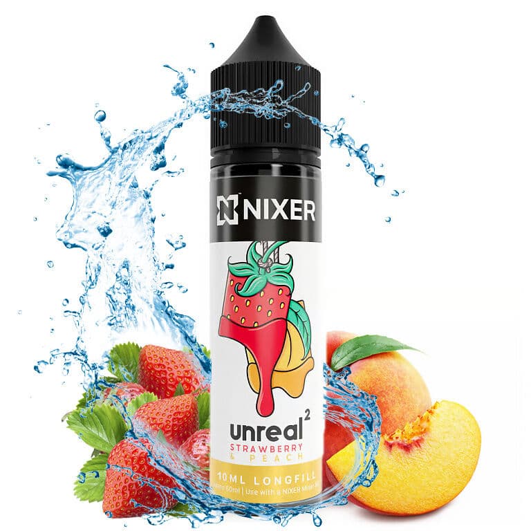 Nixer Unreal 2 S&V Strawberry & Peach Příchutě - hlavní obrázek