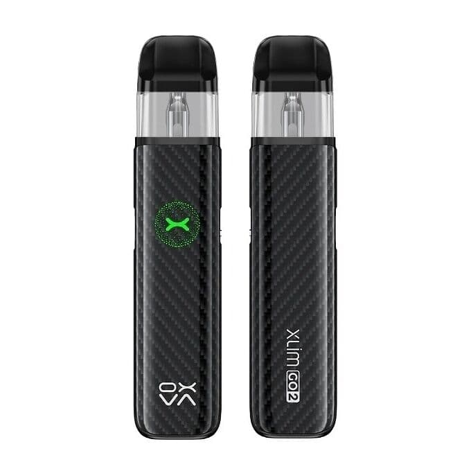 oxva xlim go 2 pod kit black carbon