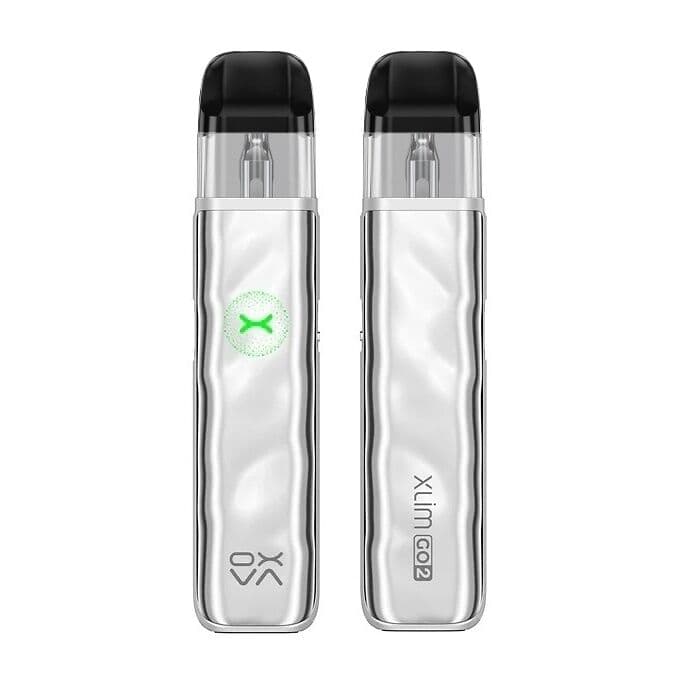 oxva xlim go 2 pod kit metal silver