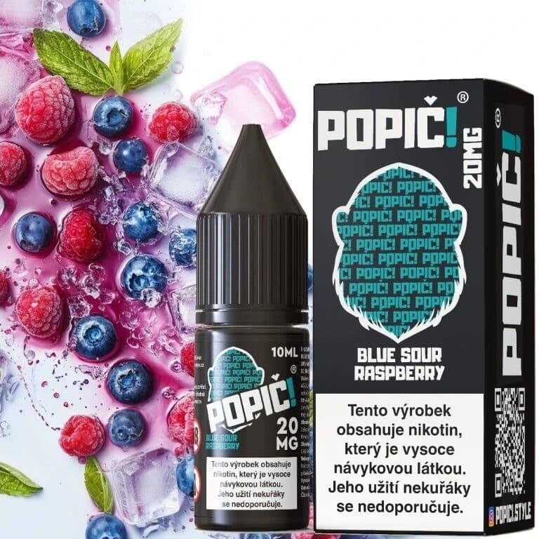 Popič! Salt e-liquid Blue Sour Raspberry Salt e-liquidy - hlavní obrázek