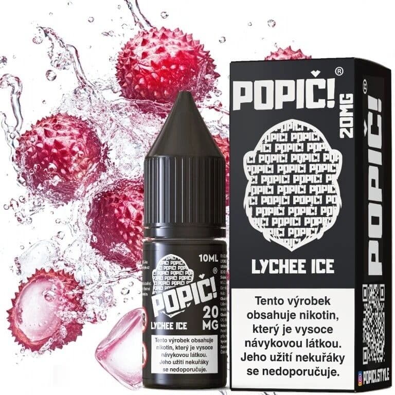 Popič! Salt e-liquid Lychee Ice Salt e-liquidy - hlavní obrázek