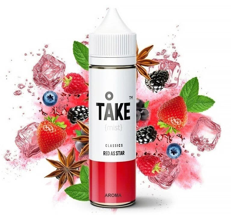 ProVape Take Mist Shake & Vape Red As Star Příchutě - hlavní obrázek