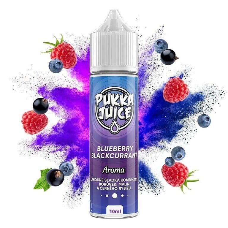 Pukka Juice Shake & Vape Blueberry Blackcurrant Příchutě - hlavní obrázek
