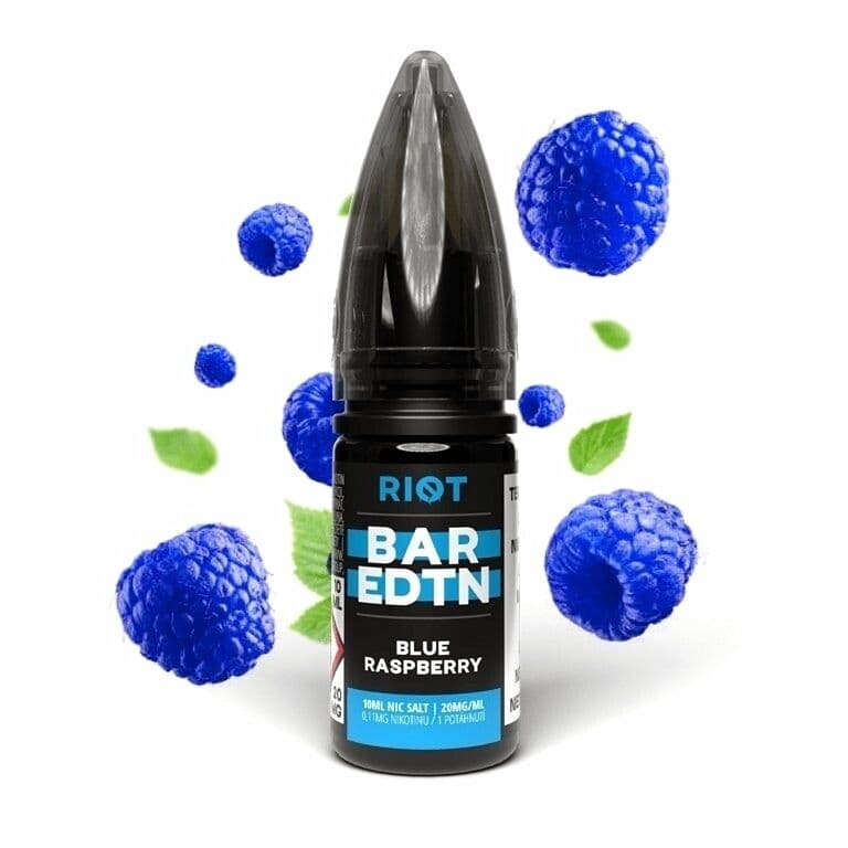 Riot BAR EDTN Salt e-liquid Blue Raspberry Salt e-liquidy - hlavní obrázek