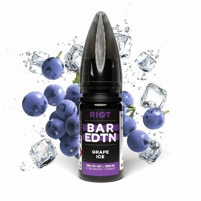 Riot BAR EDTN Salt e-liquid Grape ICE Salt e-liquidy - hlavní obrázek