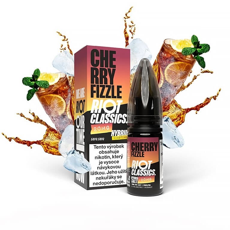 Riot SALT Hybrid Cherry Fizzle Salt e-liquidy - hlavní obrázek