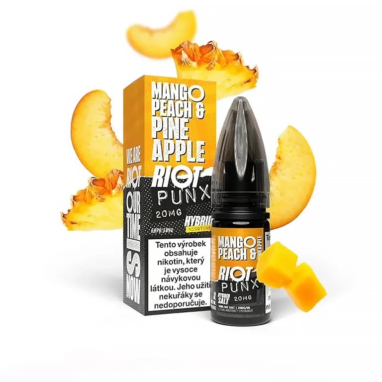 Riot SALT Hybrid Mango Peach Pineapple Salt e-liquidy - hlavní obrázek