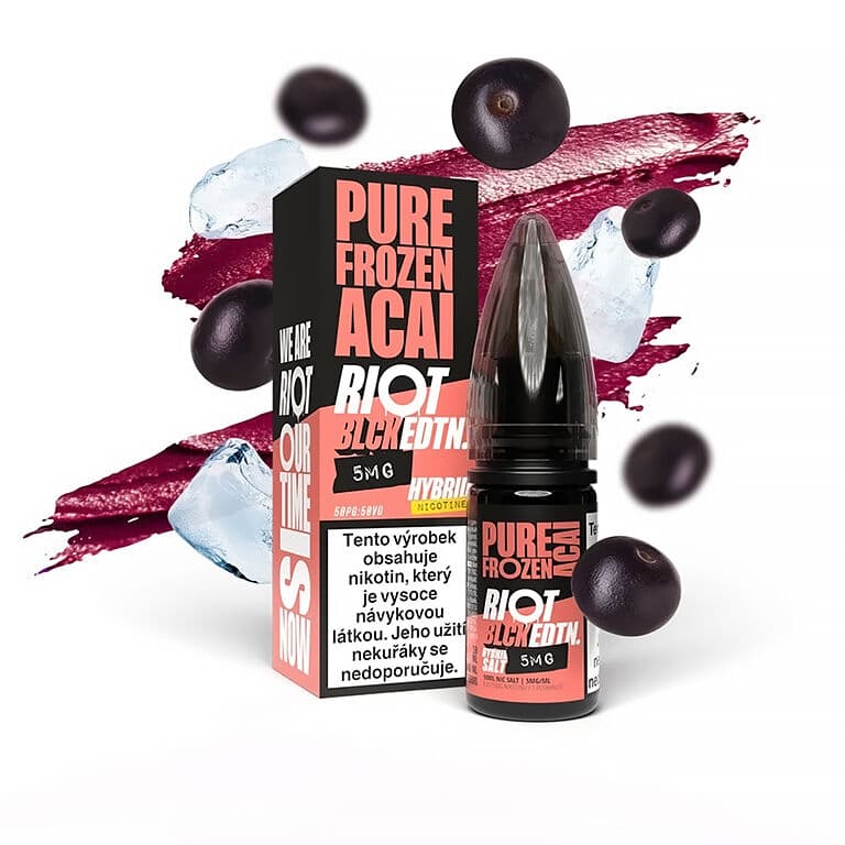 Riot SALT Hybrid Pure Frozen Acai Salt e-liquidy - hlavní obrázek