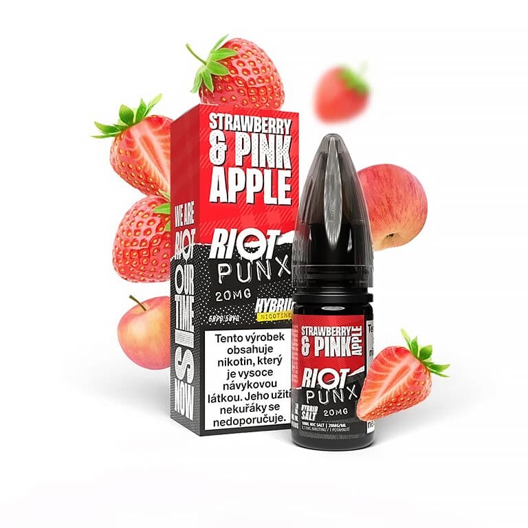 Riot SALT Hybrid Strawberry & Pink Apple Salt e-liquidy - hlavní obrázek