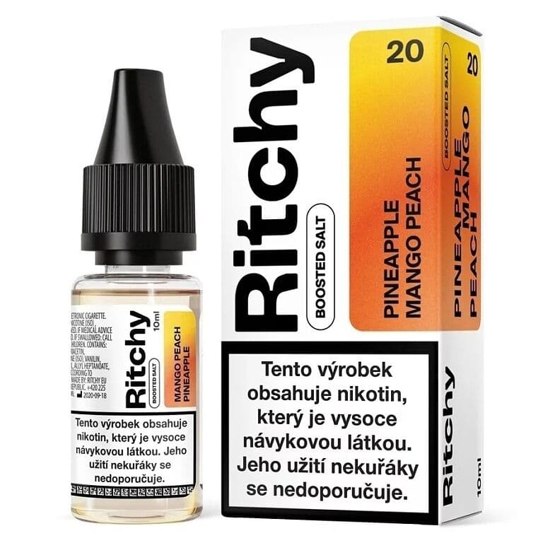 Ritchy Salt Pineapple Mango Peach Salt e-liquidy - hlavní obrázek