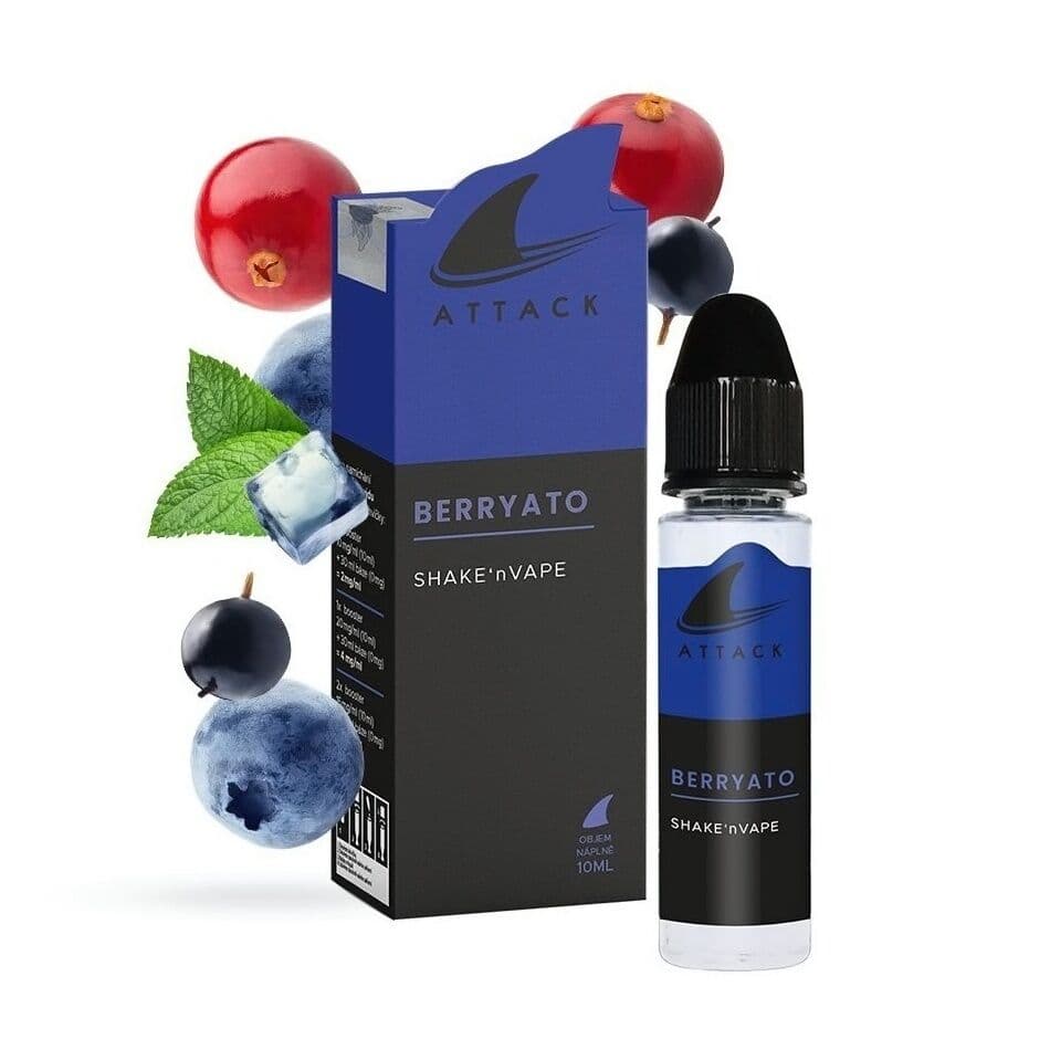 Shark Attack S&V Berryato Příchutě - hlavní obrázek